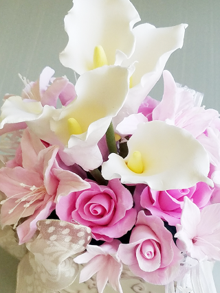 DECOクレイクラフトアカデミー認定校 Alyssum-Bouquet